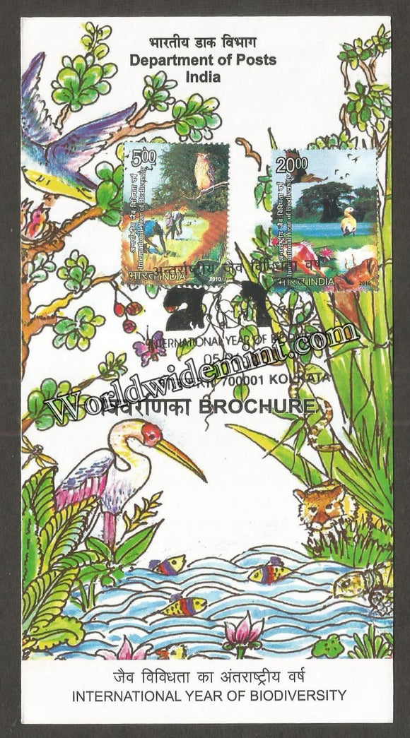 2010 INDIA INDIA International Year of Biodiversity - 2v BROCHURE