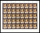 2010 India Y S Rajasekhara Reddy Full Sheet of 45 Stamps