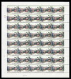 2010 India The Doon School, Dehradun Full Sheet of 40 Stamps