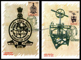 2017 Survey of India - Set of 2 Private Maxim Card #MC317