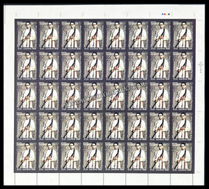 2010 India Musicians - T N Rajarathinam Pillai Full Sheet of 40 Stamps