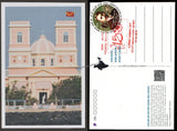 2019 Our Lady of Angels Church & French War Memorial - Gandhi Pondicherry - Set of 2 Picture Post Card #MC265a