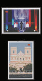 2019 Our Lady of Angels Church & French War Memorial - Gandhi Pondicherry - Set of 2 Picture Post Card #MC265a