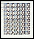 2011 India V Venkatasubbha Reddiar Full Sheet of 40 Stamps