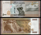 Syria 5000 Syrian Pounds - 2024 UNC Currency Note N#268783