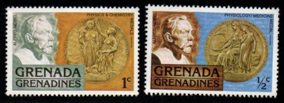 1978 Grenada Alfred Nobel 2v MNH #FT-269
