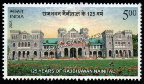 2025 INDIA 125 Years of Raj Bhawan Nainital MNH