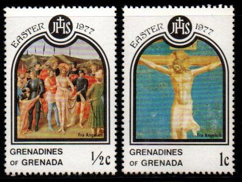 1977 Grenada Easter 2v MNH #FT-271