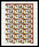 2011 India Punjab Regiment & 1st Battalion Parachute Regiment (Special Forces) Full Sheet of 24 Stamps