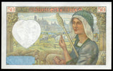 France 50 Francs - 1941 P#93 Jacques Coeur (French merchant) AUNC Bank Note N#206397 #UCN273