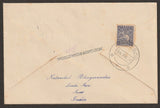 1950 INDIA Republic of India Inauguration - 4v First Day Cancelled in Official FDC - Commercial cover with Parliament Cancellation