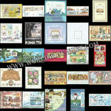 1973 - 2024 India Miniature Sheets - Complete Full Collection including withdrawn 2005 GURU GRANTH SAHEB MS MNH