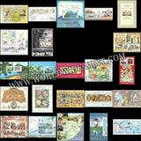 1973 - 2024 India Miniature Sheets - Complete Full Collection without withdrawn 2005 GURU GRANTH SAHEB MS MNH