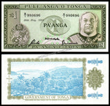 Tonga 1 Paʻanga - 1988 P# 19c UNC Bank Note N#300914 #CN1394