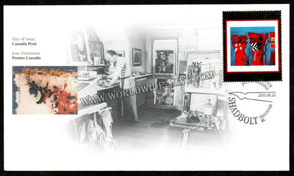 2001 Canada Day Of Issue FDC #FA304