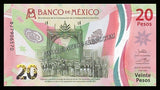 Mexico 20 Pesos - 2023 Polymer COMMEMORATIVE UNC Bank Note N#306846