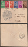 1952 INDIA Saints and Poets - 6v FDC