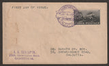 1953 INDIA Railway Centenary First Day Cancelled Commercial cover travelled within Calcutta RMS