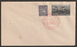 1953 INDIA Railway Centenary First Day Cancelled on plain cover Type II