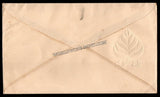 1956 INDIA 2500th Buddha Jayanti - 14 Annas Round Parasol and Bodhi Tree First Day Cancelled Cover