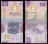 Mexico 50 Pesos - 2023 Polymer UNC Bank Note N#310606