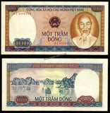 Vietnam 100 Dong 1980 - P#88a XF+ Bank Note #UCN314