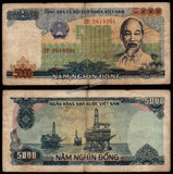 Vietnam 5000 Dong - 1987 (1989) P#104a Fair Bank Note N#213249 #UCN327