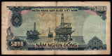 Vietnam 5000 Dong - 1987 (1989) P#104a Fair Bank Note N#213249 #UCN327