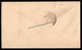 1956 INDIA Lokmanya Balgangadhar Tilak Commercial FDC from Bombay to Nashik with Delivery Cancellation