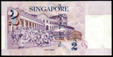 Singapore 2 Dollars - 2000 P#45 UNC Commemorative issue Bank Note N#330031