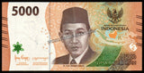 Indonesia 5000 Rupiah - 2022 P# 164 UNC Bank Note N#338505