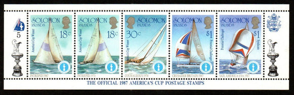 1987 Solomon Island Winning the 