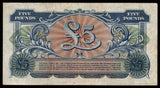 United Kingdom 5 Pounds - British Armed Forces 2nd series - 1948 XF Military Vouchers Note N# 212481 #UCN359