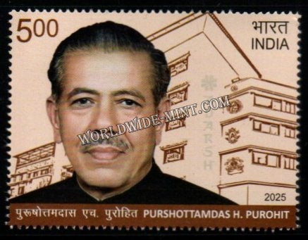 2025 INDIA Purshottamdas H. Purohit MNH