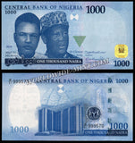 Nigeria 100, 200, 500 & 1000 Naira Set of 4 UNC Bank Note N#363722a