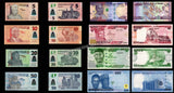 Nigeria 5, 10, 20, 50, 100, 200, 500 & 1000 Naira Full Set of 8 UNC Bank Note N#363722b