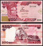 Nigeria 200 Naira - 2023 UNC Bank Note N#363725