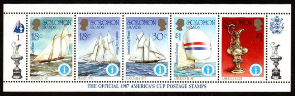 1987 Solomon Island Winning the 