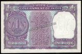1976 India 1 Rupee MANMOHAN SINGH, Inset: PLAIN UNC Currency Note #A36