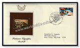 1992 USA Summer Olympics Baseball - Gold Replica FDC #FE37