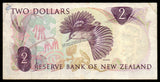 New Zealand 2 Dollars - Elizabeth II - (1977-1981) P# 164d Fine Bank Note #UCN381