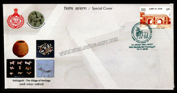 2020 Rakhigarhi The Village of Heritage Special Cover (13.11.2020) #SC-38