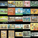 1973 - 2024 India Miniature Sheets - Complete Full Collection without withdrawn 2005 GURU GRANTH SAHEB MS MNH