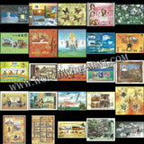 1973 - 2020 India Miniature Sheets - Complete Full Collection including withdrawn 2005 GURU GRANTH SAHEB MS MNH