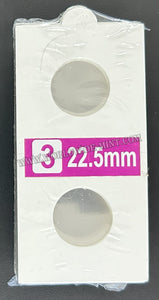 2 X 2 Coin Holder - Imported Cardboard - Size: 3 – 22.5 mm Pack of 50 pcs