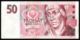 Czech Republic 50 Korun - 1997 P# 17c Bank Note N#203984 #UCN402