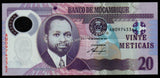 Mozambique 20 Meticais - 2011 P# 149a XF polymer Bank Note N#203481 #UCN404