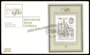 1980 UK International Stamp Exhibition FDC #FA405