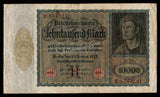 Germany 10000 Mark  - 1922 P# 70 Fine Bank Note N#208634 #UCN420