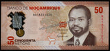 Mozambique 50 Meticais - 2024 UNC Polymer Bank Note N#422160